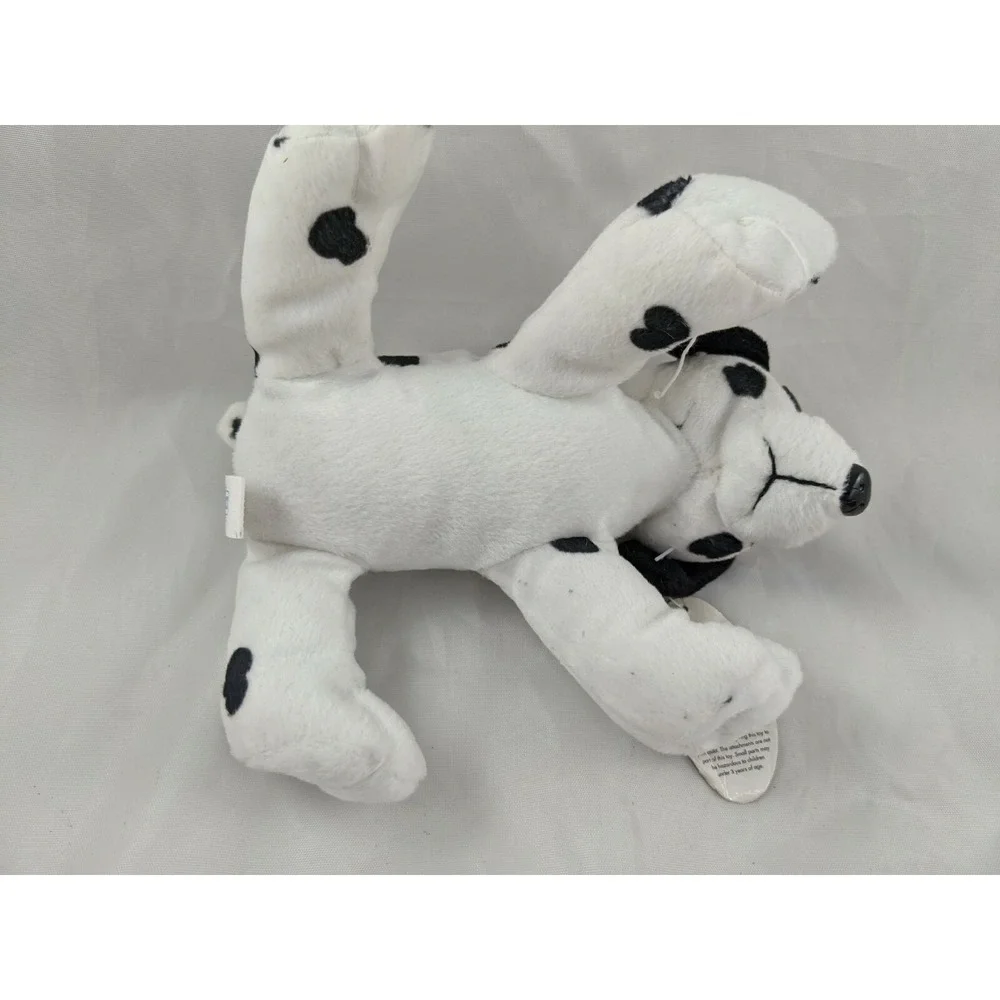 Manley Dalmatian‎ Dog Plush 7 Inch 2002 Stuffed Animal Toy